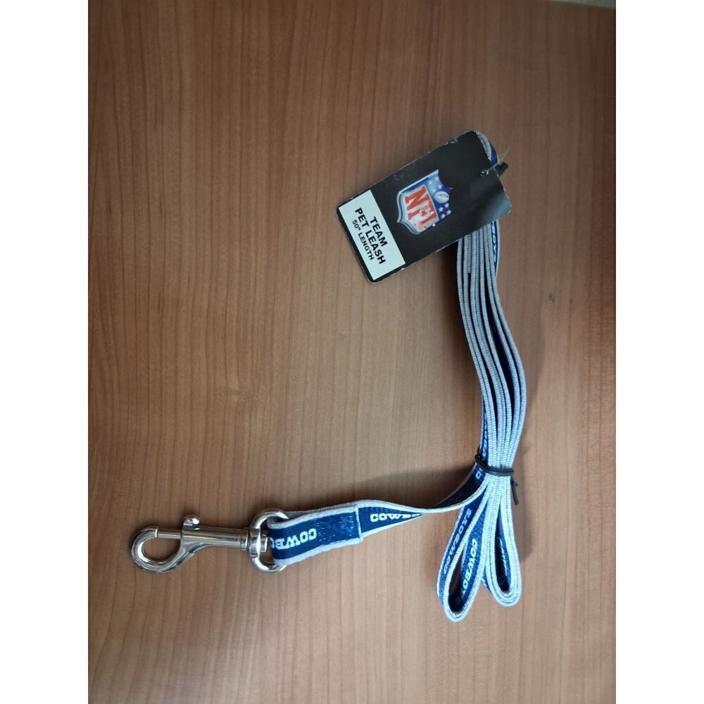 NWT NFL Dallas Cowboys Dog Leash Nylon 50"